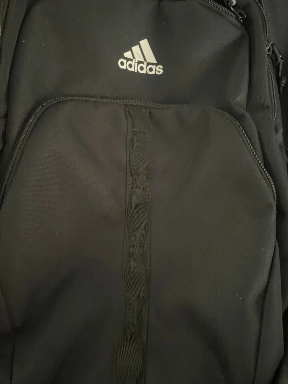 adidas Black Multi-Pocket Everyday Backpack